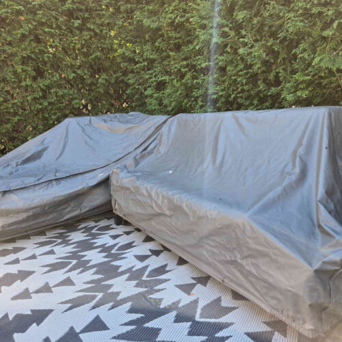Housse sur mesure mobilier extérieur
